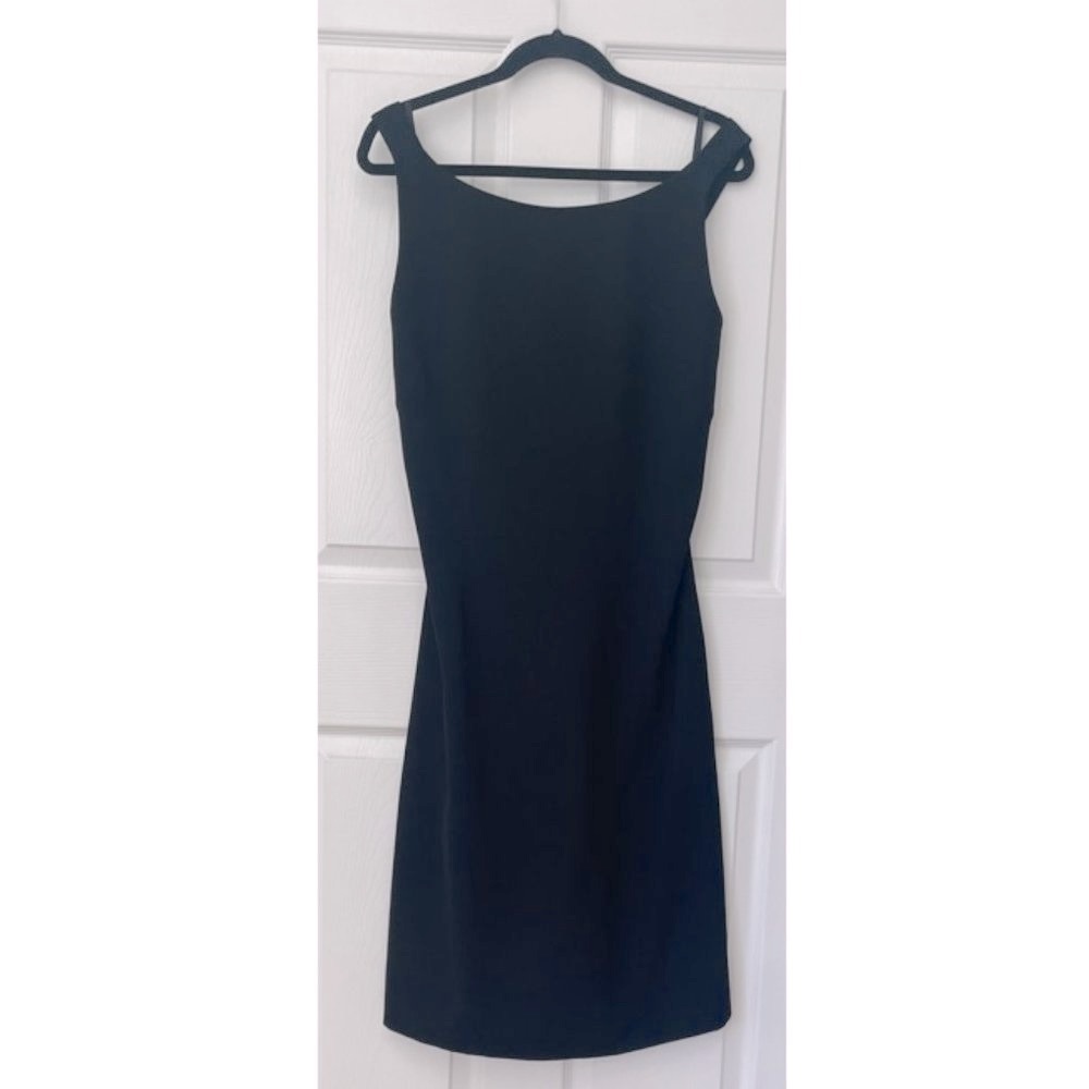 Evan Picone Classic Sheath Dress, Black, Size 16